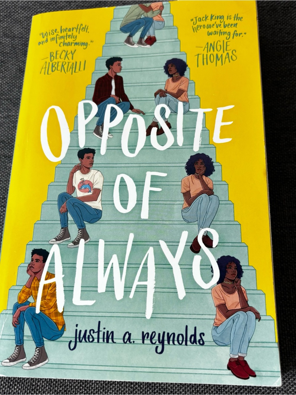 Opposite of Always by Justin A. Reynolds - YA Time Loop Romance